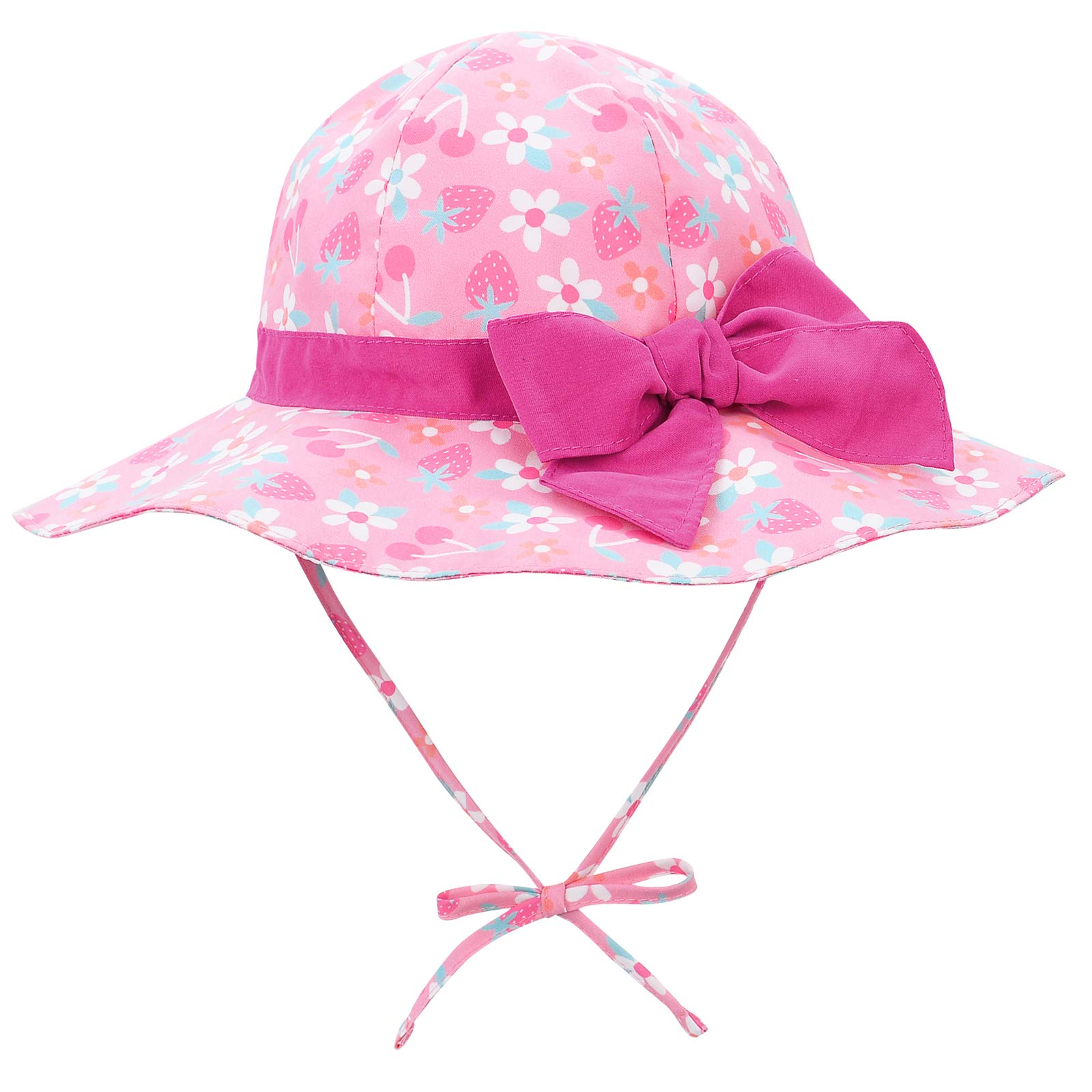UPF 50+ Baby Sun Hat for Toddlers & Kids - Wide Brim Bucket Cap for Girls & Boys - Summer Beach, Pool, Outdoor Play & Travel Protection