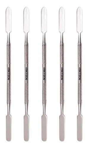 5-Pack Dental Cement Spatula Set for Restorative Fillings, Wax & Clay Sculpting - Professional Lab Instruments for Dentists & Artists - Perfect for Dental Clinics, Art Studios & DIY Projects