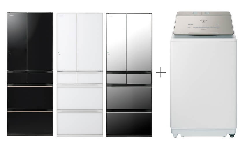 Hitachi R-HW620RS XK/XW/X 416L Multi-Door Refrigerator & BW-DX105FJ Top Load Washer Dryer Combo (10.5kg Wash / 5.5kg Dry) - Energy Efficient Appliances for Modern Homes, Perfect for Large Families & Spacious Kitchens