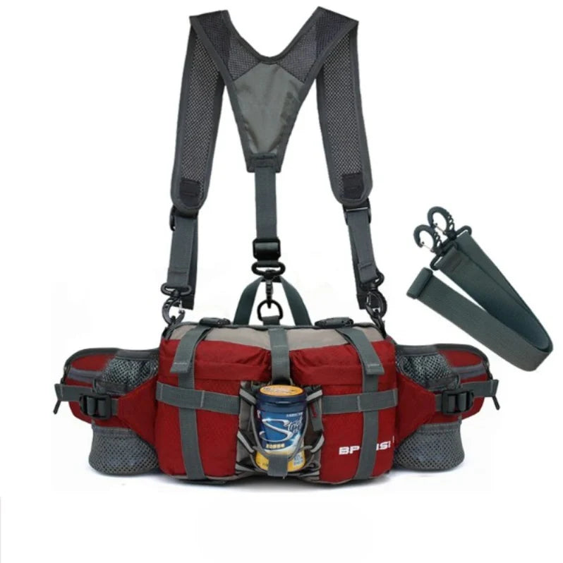 Best Outdoor Sports Waist Backpack - Lightweight & Waterproof Hiking Fanny Pack for Running, Cycling & Travel - Perfect for Hiking, Camping & Adventure Activities