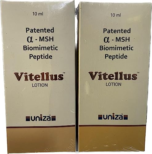 Vitellus Lotion 10ml (Pack of 2) - Moisturizing & Nourishing Skin Care for Dry Hands & Body - Perfect for Daily Use at Home, Office, or Travel