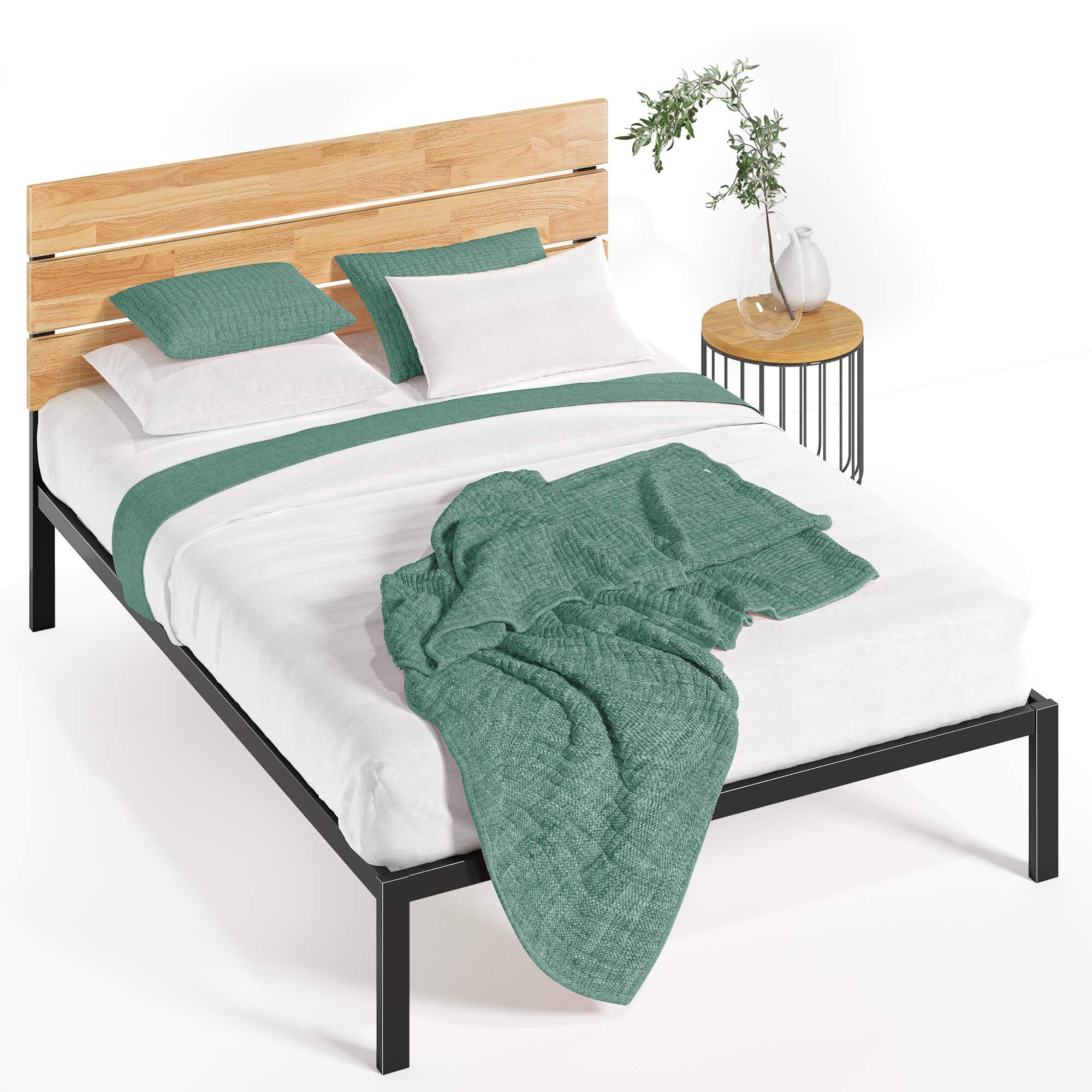 ZINUS Paul Wood Platform Bed Frame - Easy Assembly, Full Size for Bedroom