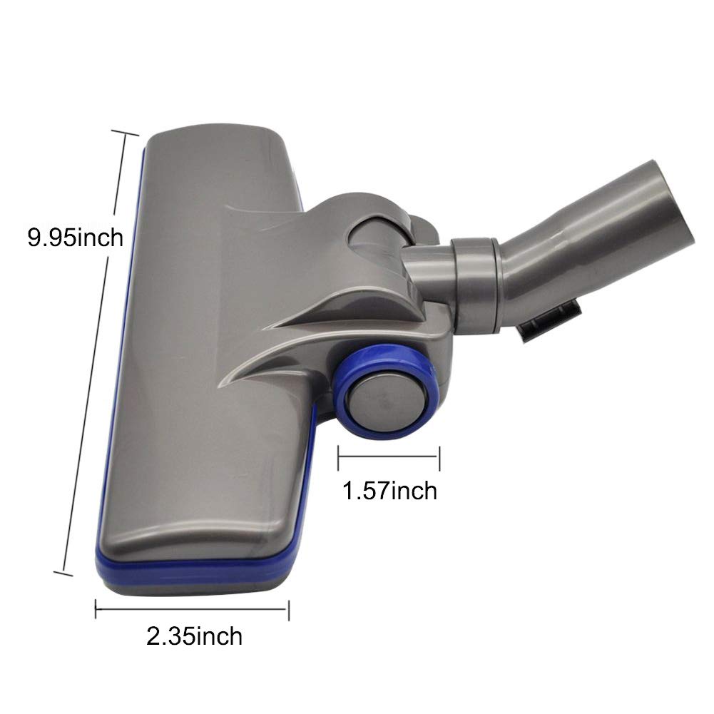 EZ SPARES Compatible Vacuum Brush Replacement for Dyson V6, DC24, DC33, DC35, DC44, DC58, DC62 Models - Vacuum Cleaner Accessory Attachment for Deep Cleaning Carpets & Hard Floors