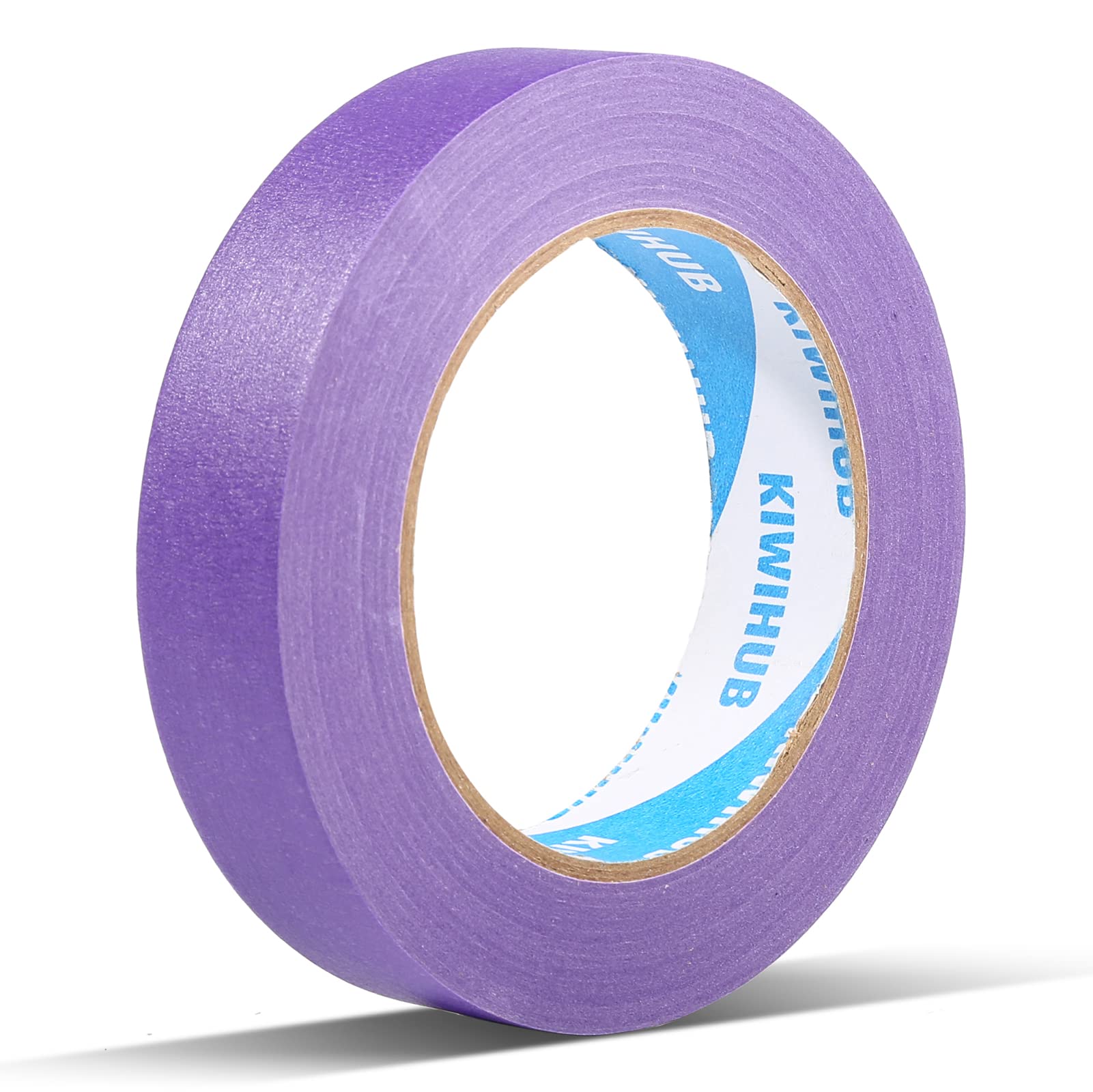 Purple Painters Tape 1 inch x 60 Yards - Medium Adhesive Masking Tape for Painting, Labeling, DIY Crafting, Home Decoration & School Projects | Perfect for Wall Protection, Color Coding & Art Projects