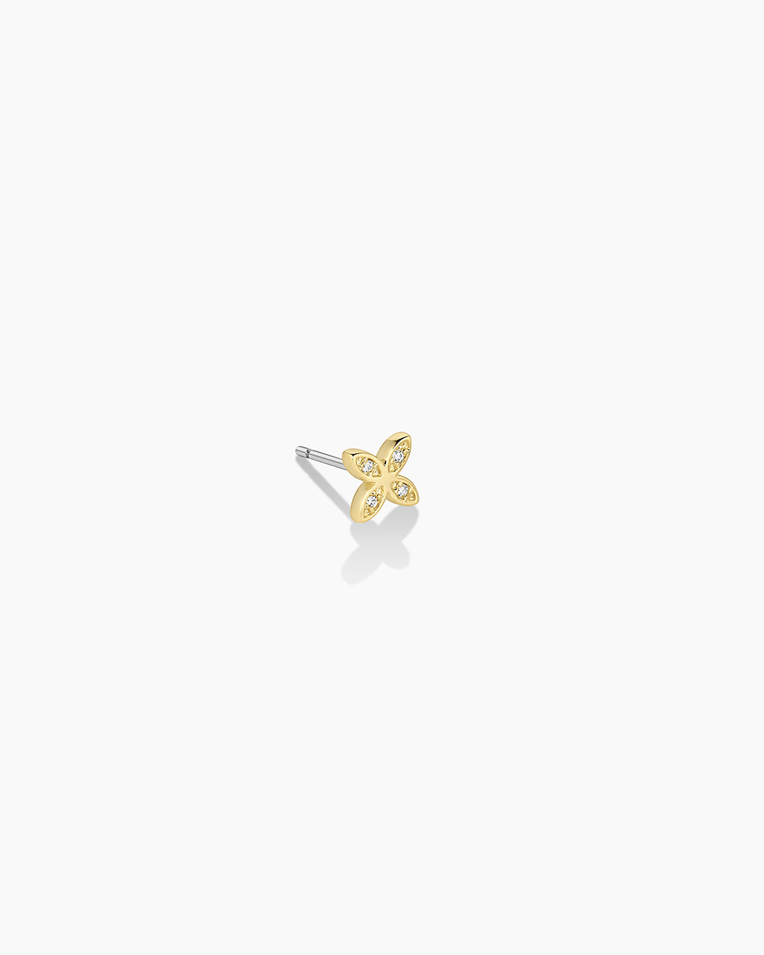 Flower Single Stud Earrings - Dainty Floral Stud Earrings for Women - Perfect for Everyday Wear, Parties & Gifts