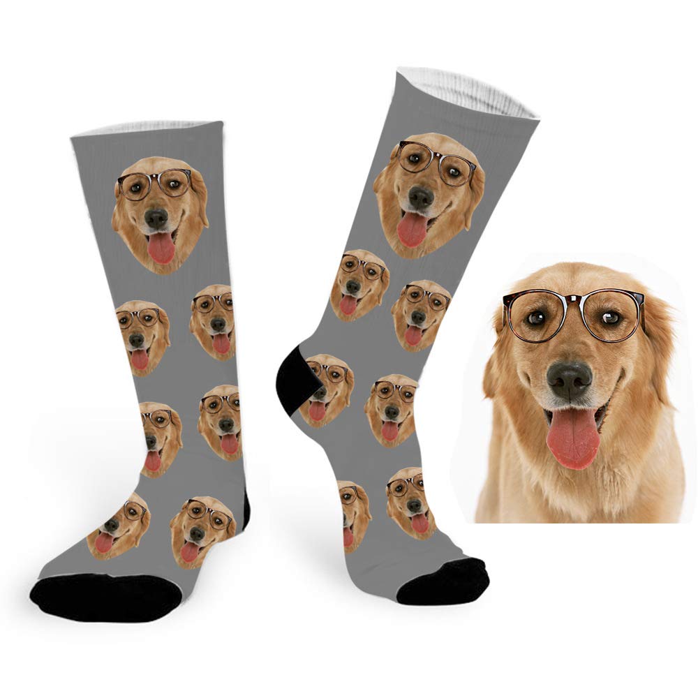 Custom Face Socks - Personalized Photo Socks with Your Picture | Unique Printed Socks Gift for Birthdays, Anniversaries & Special Occasions | Wear Your Memories for Sports, Gifts & Fashion Statements