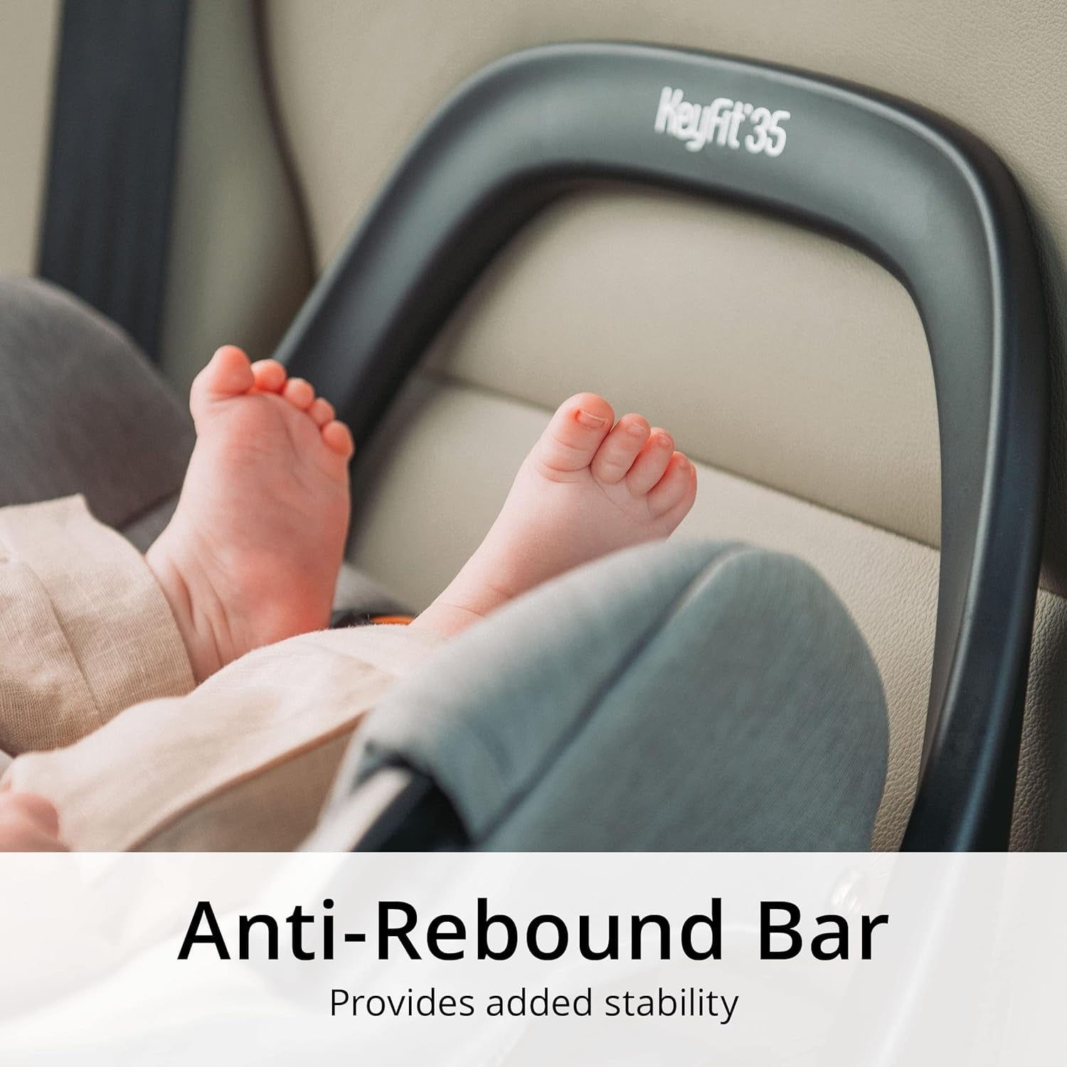 Chicco KeyFit 35 Infant Car Seat Base - Safe & Easy Installation for Newborns & Babies - Perfect for Travel, Daily Commutes & Family Road Trips