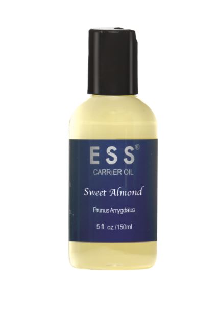 Pure Sweet Almond Carrier Oil for Skin & Hair Care - Cold Pressed, 100% Natural, Unrefined - Perfect for Massage, Aromatherapy & DIY Beauty Recipes