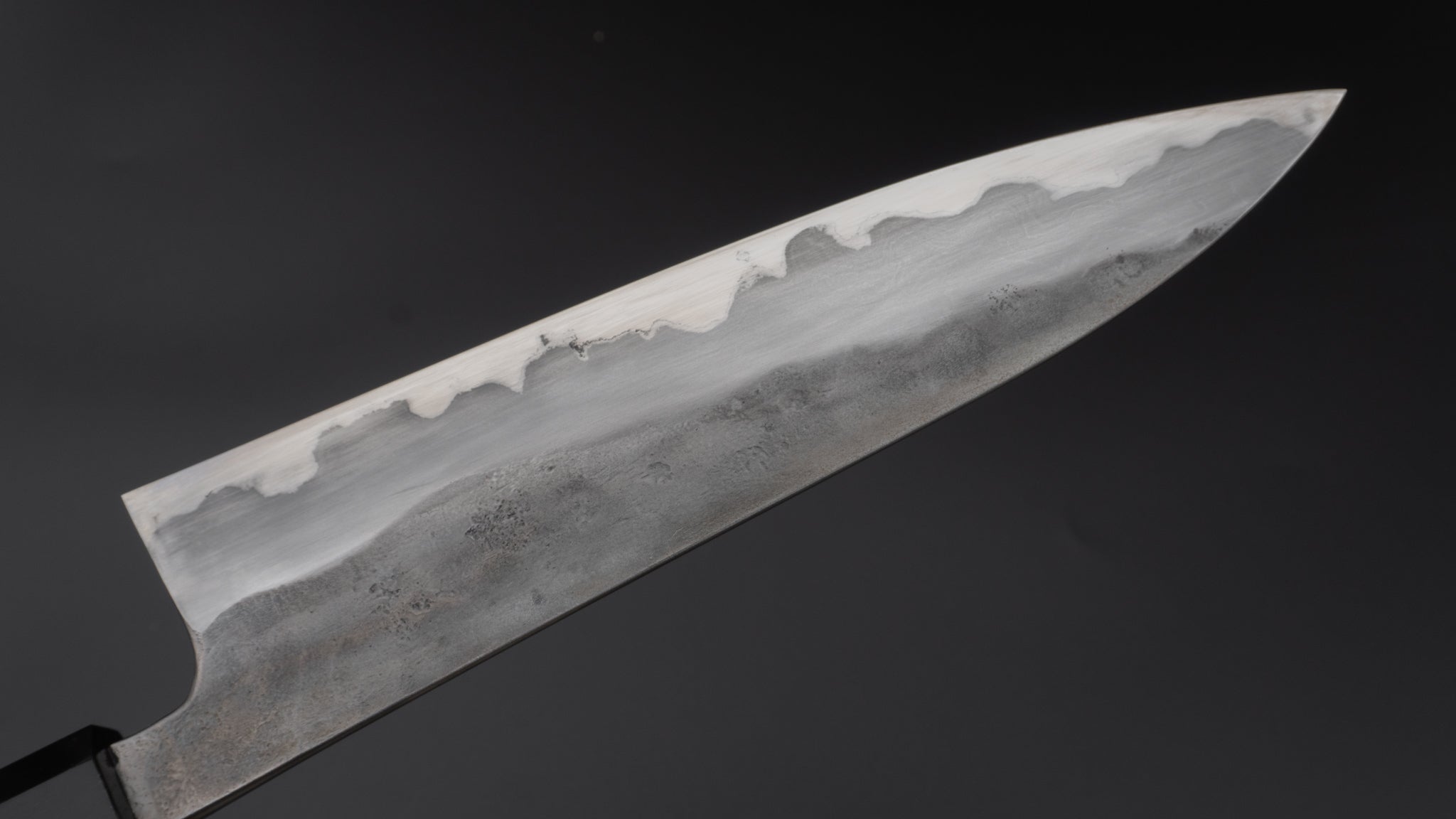 Premium Jiro Tsuchime Handcrafted Gyuto Japanese Chef Knife 210mm with Exotic Tagayasan Wood Handle - Perfect for Professional Chefs & Home Cooking Enthusiasts