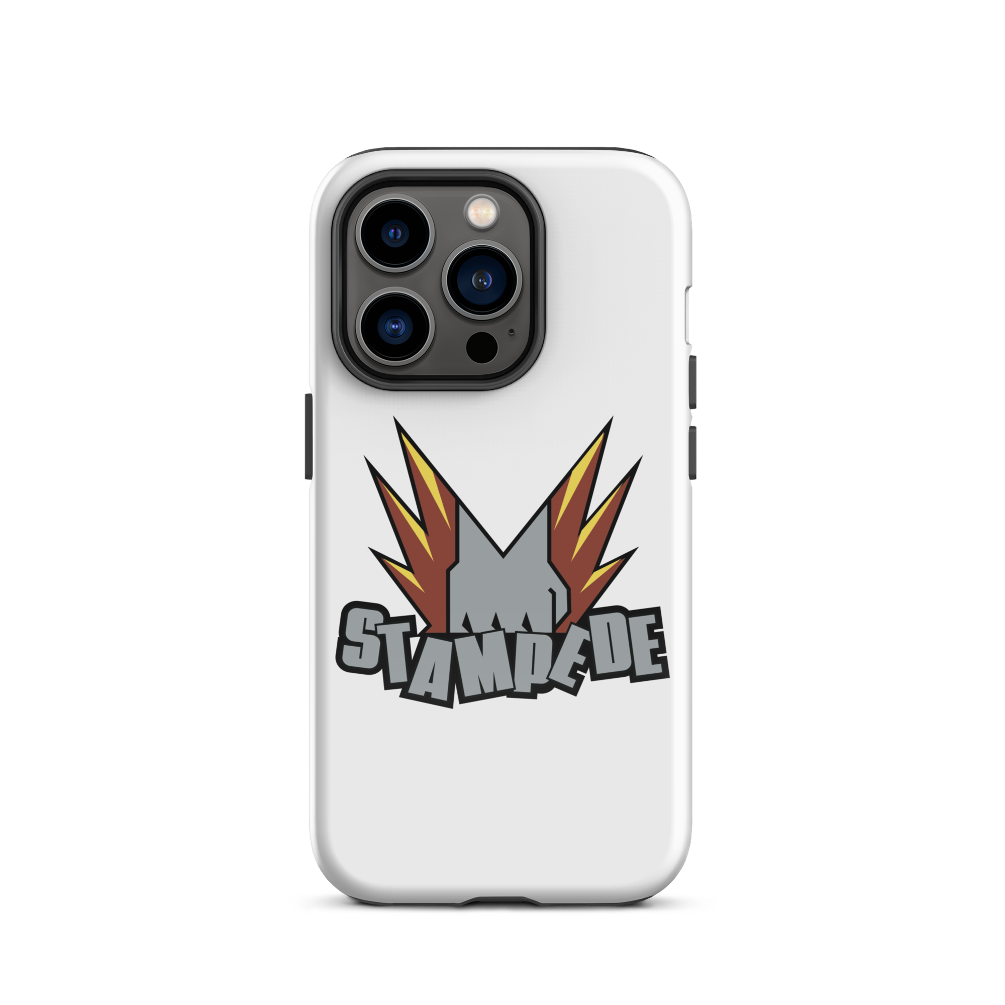 Zoo Jitsu Fighters Stampede Durable Shockproof iPhone Case - Perfect for Outdoor Adventures & Extreme Sports Protection