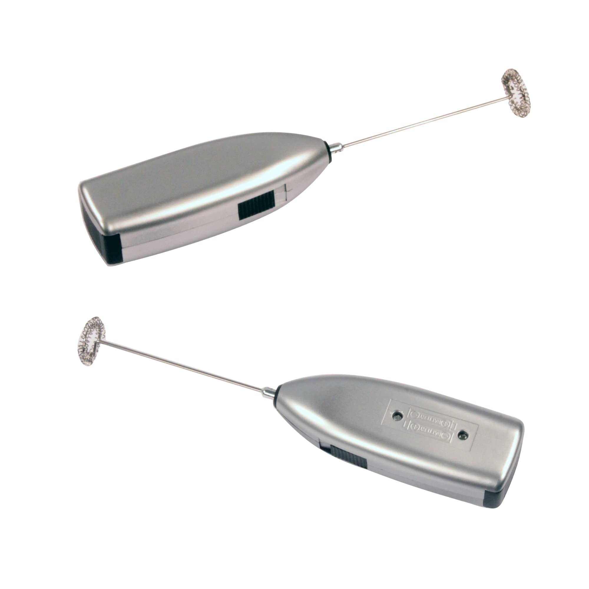 Premium Knox Gear Handheld Milk Frother & Drink Mixer - Electric Foam Maker for Coffee, Lattes, Hot Chocolate with Stainless Steel Whisk (2-Pack) - Perfect for Home Baristas & Coffee Shops