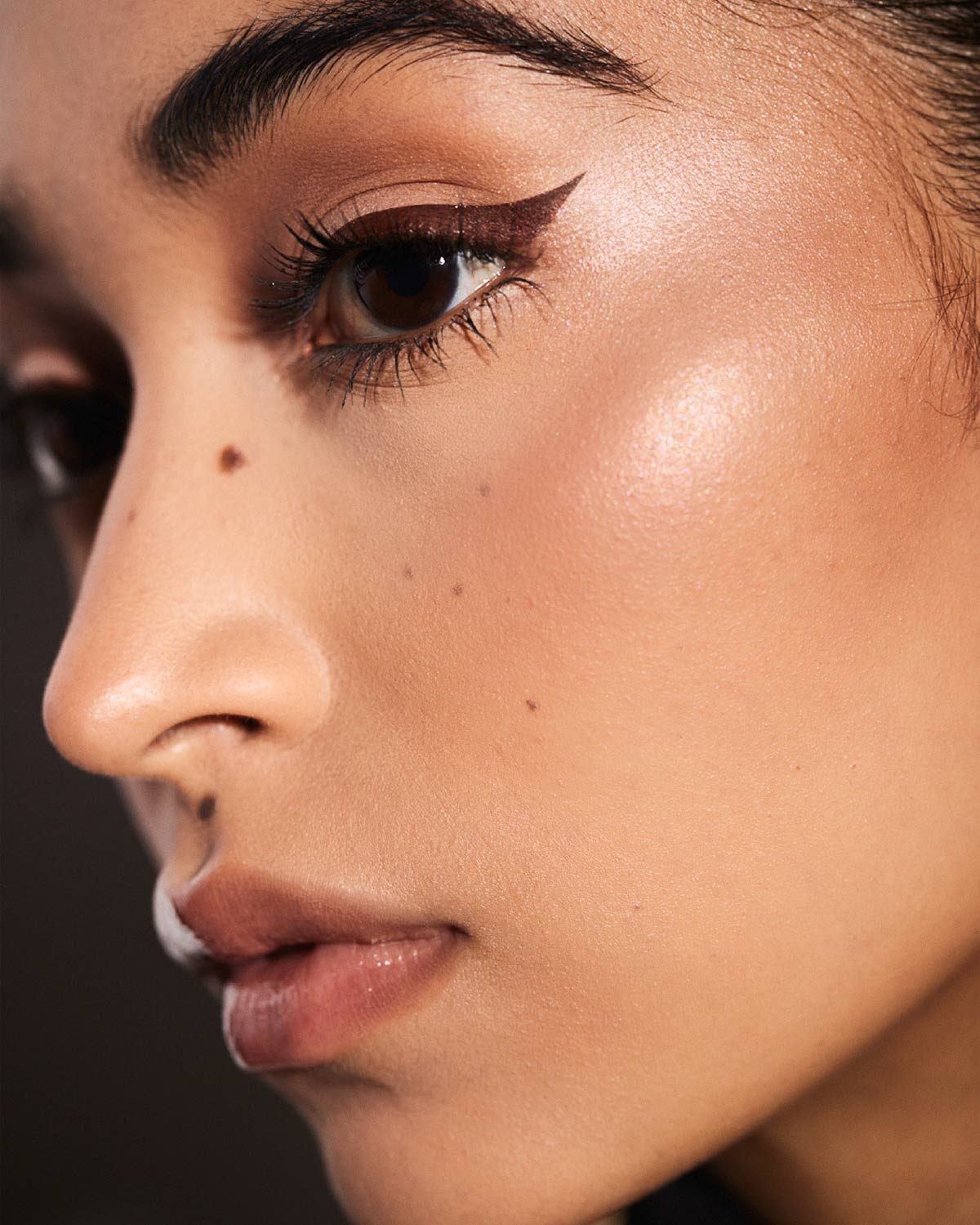 Flyliner Longwear Liquid Eyeliner - Waterproof Smudge Proof Eyeliner in Big Truffle | Perfect for Daily Makeup, Parties & Special Occasions