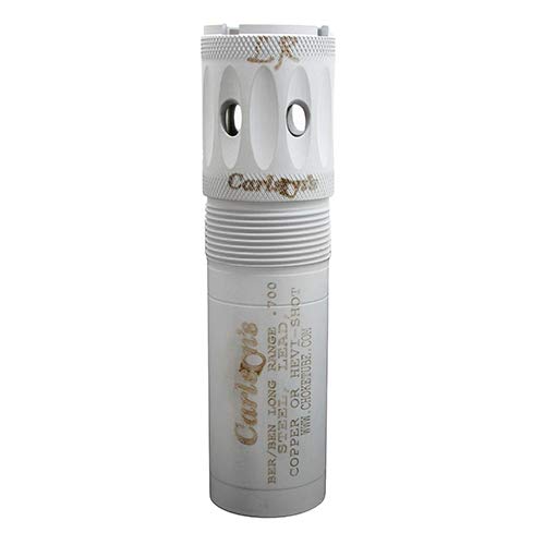 Carlsons 12 Gauge Choke Tube for Beretta Benelli Mobil - Triple Shot Technology (TST) Stainless Steel Snow Goose Hunting Choke | Ported Design for Improved Accuracy | Made in USA | Perfect for Waterfowl Hunting & Trap Shooting