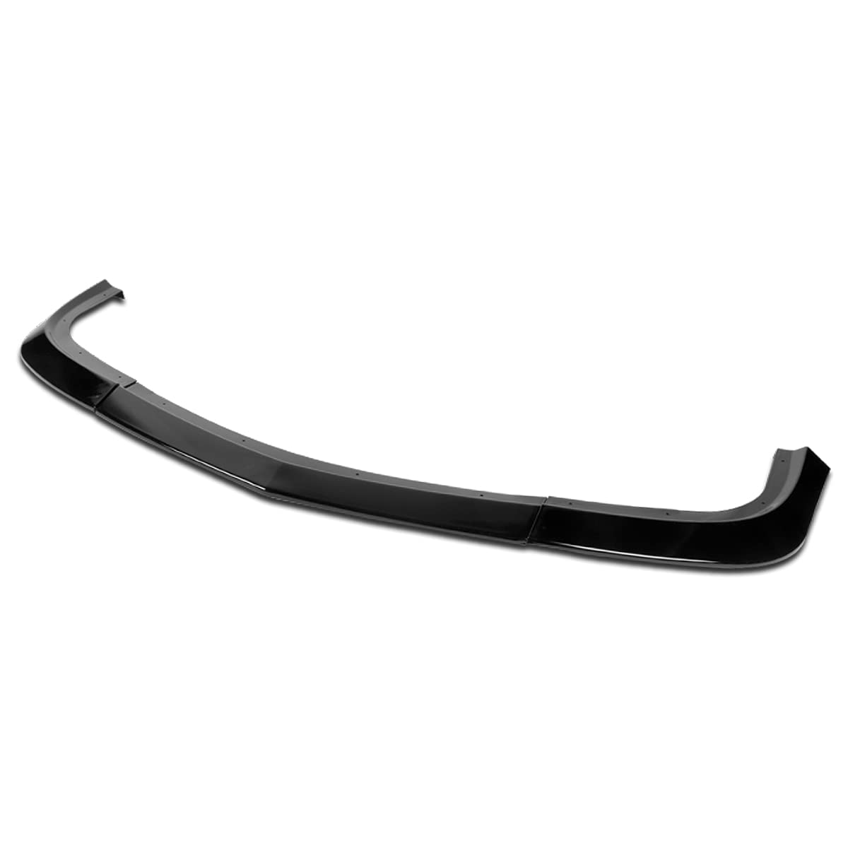 DNA MOTORING Gloss Black Flat Wedge Front Bumper Lip Splitter for 2015-2022 Dodge Challenger SXT | 2-PU-560-PBK | Enhances Aerodynamics & Sporty Look | Perfect for Street Racing & Car Shows