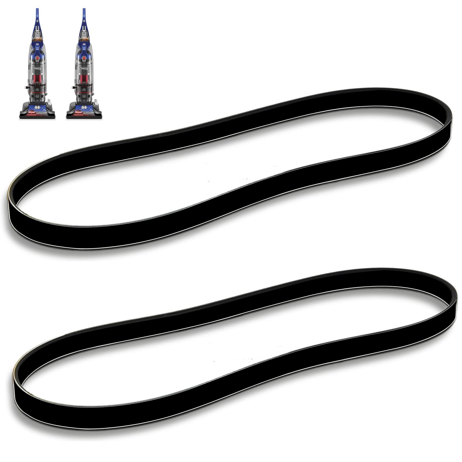 Hoover WindTunnel 3 Pro Pet Vacuum Cleaner Replacement Belts - Compatible with Models UH70930, UH70935, UH70936, UH70937, UH70939, UH72630, UH72635 Series - Perfect for Pet Hair Removal and Deep Cleaning Carpets