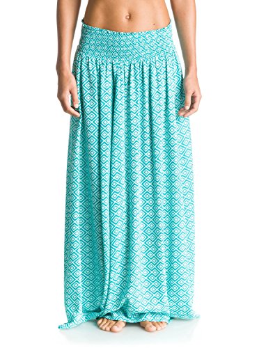 Roxy Juniors' Mixed-Up Printed Maxi Skirt - Stylish Floral Boho Skirt for Women & Teens | Perfect for Beach, Vacation & Summer Outfits