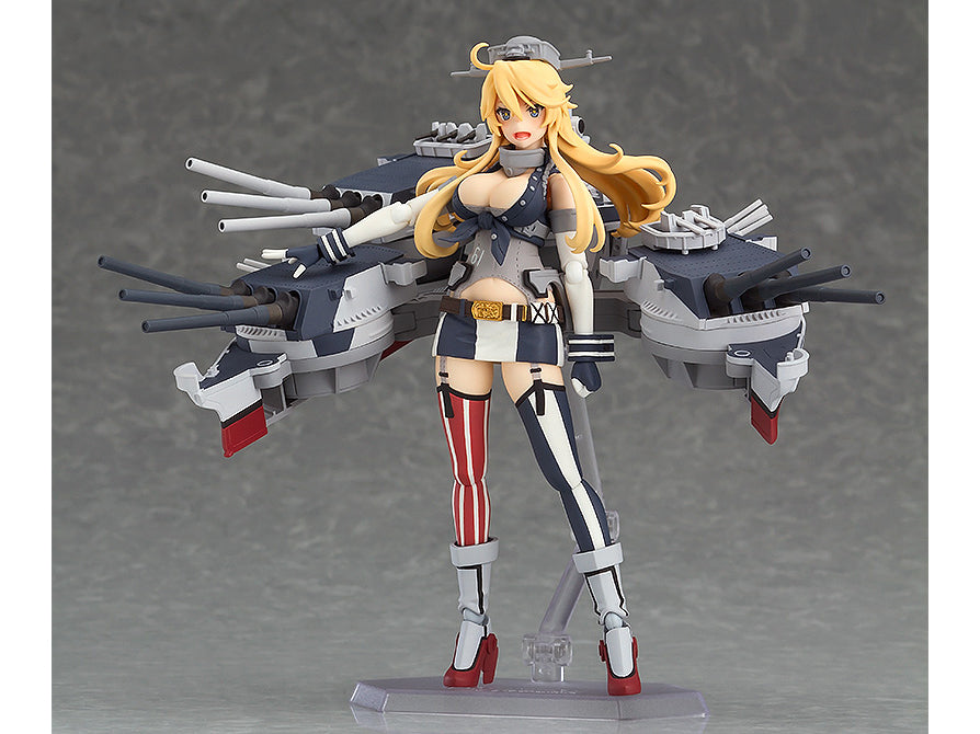 Figma #330 Iowa Kantai Collection (Reissue) Action Figure - Anime Collectible for Display & Cosplay - Perfect for Fans of Kantai Collection Battleship Girls