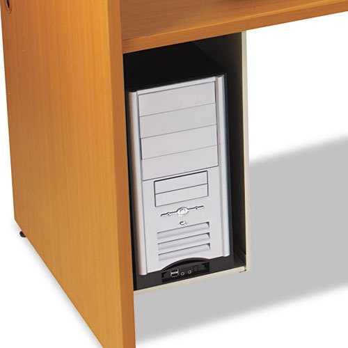 BALT Adjustable CPU Holder for H Carrel - Ergonomic Under Desk Computer Tower Stand for Home & Office Workspace Organization