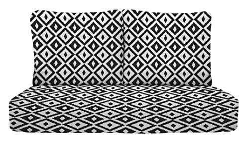 Black & White Aztec