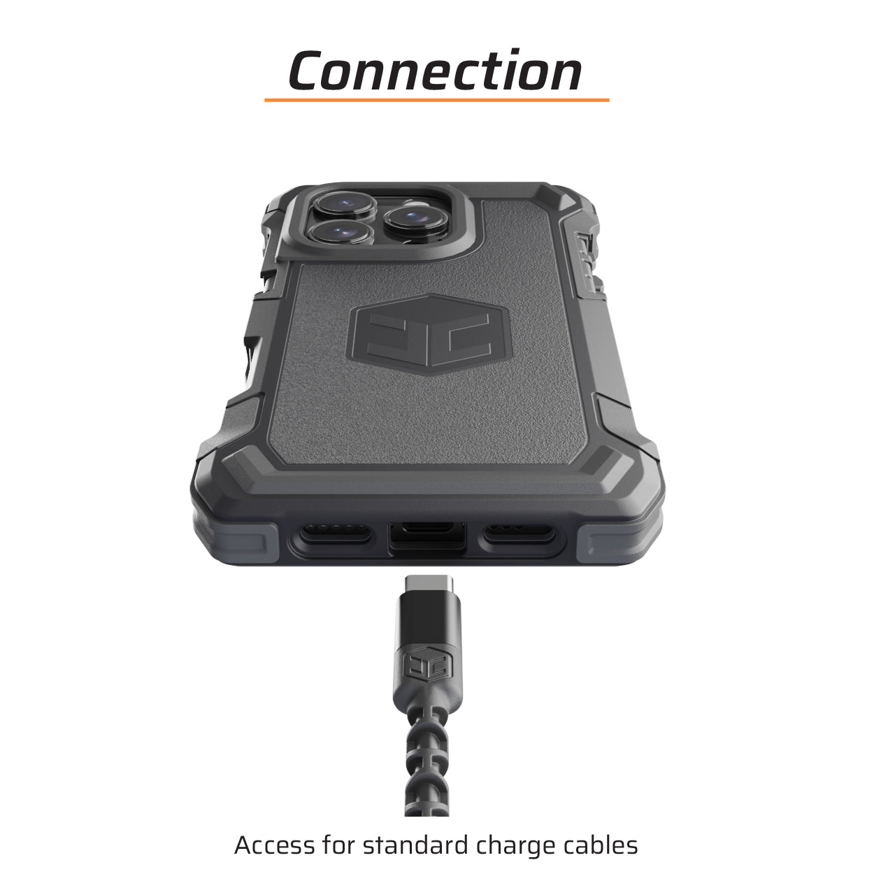 iPhone 16 Pro ENDVR Shockproof Phone Case - Premium Protection Made in USA | Perfect for Outdoor Adventures, Travel & Daily Use