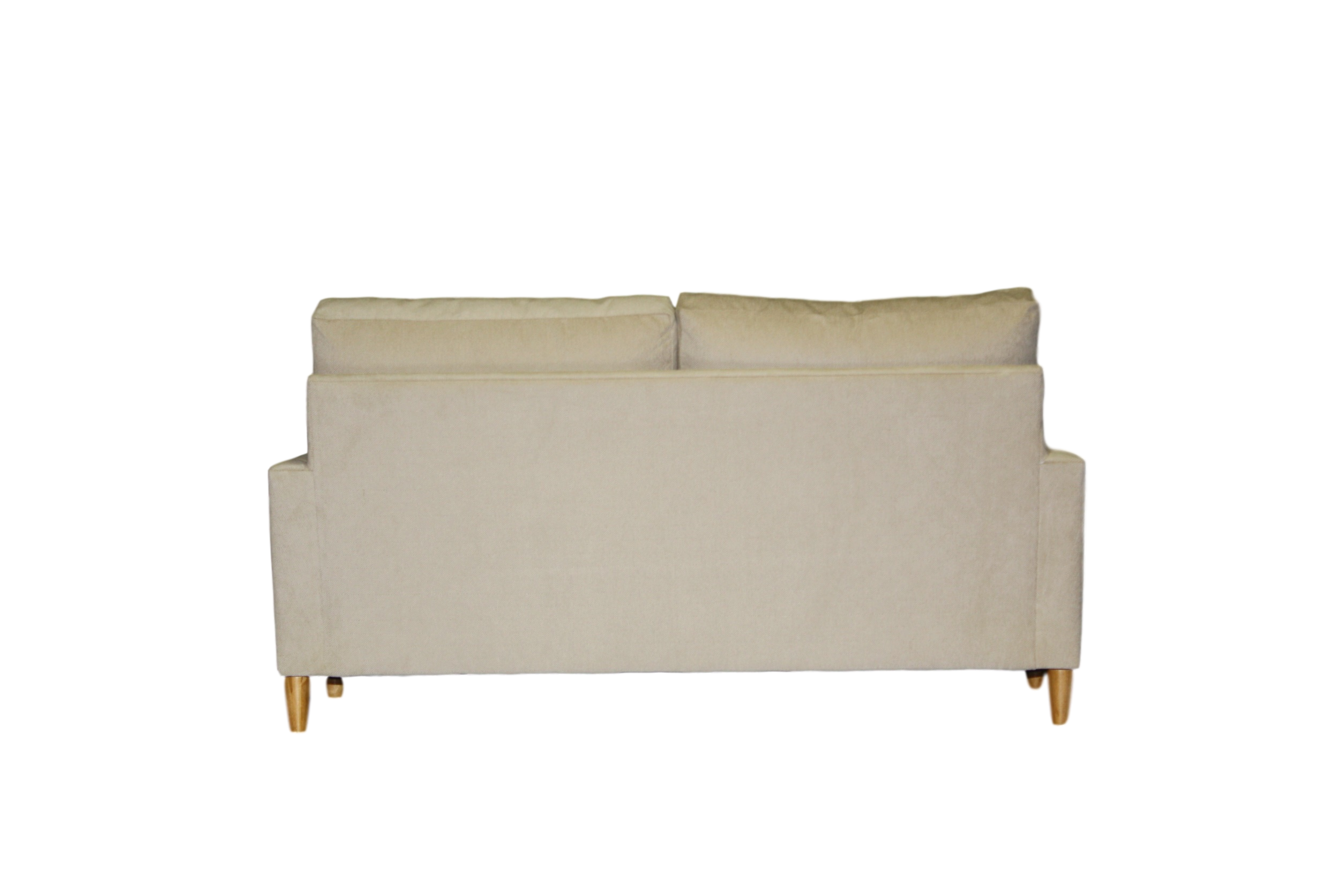 Bowie Condo Sofa - Modern 3-Seater Couch for Small Spaces, Comfortable Fabric Upholstery, Perfect for Apartments & Condos | Living Room, Lounge, Home Office