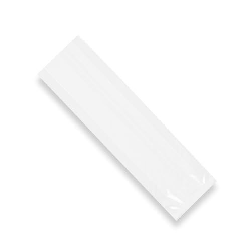 Restaurantware 14x7 Inch Heat Seal Bags - 100 Pack Clear Resealable Plastic Pouches for Snacks, Meals & Food Storage | Recyclable, No Flap Design | Perfect for Restaurants, Catering & Home Meal Prep
