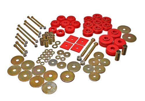 Energy Suspension 3.4149R Body-Frame Mount for Chevy/GMC/Suburban - Durable Rubber Bushing Replacement for Smooth Ride - Perfect for Off-Roading & Truck Suspension Upgrades