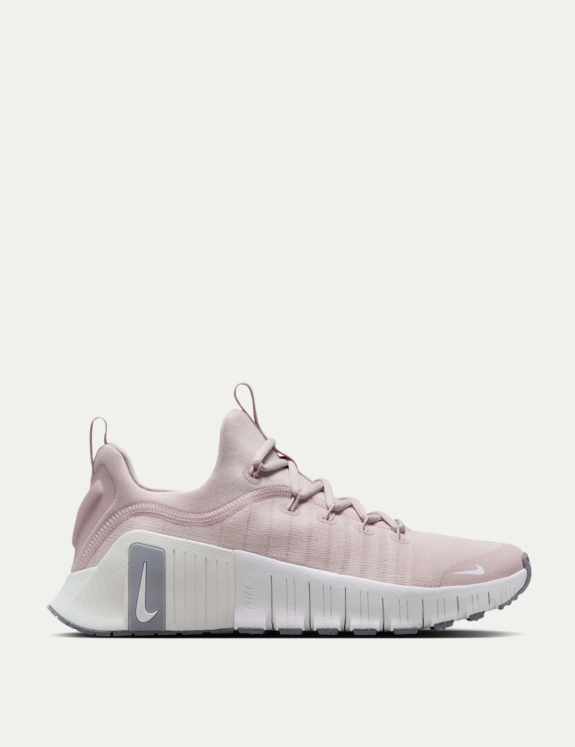 Nike Free Metcon 6 Training Shoes for Men & Women - Platinum Violet/Cement Grey/Summit White - CrossFit, Gym & Workout Shoes for Weightlifting & High-Intensity Training