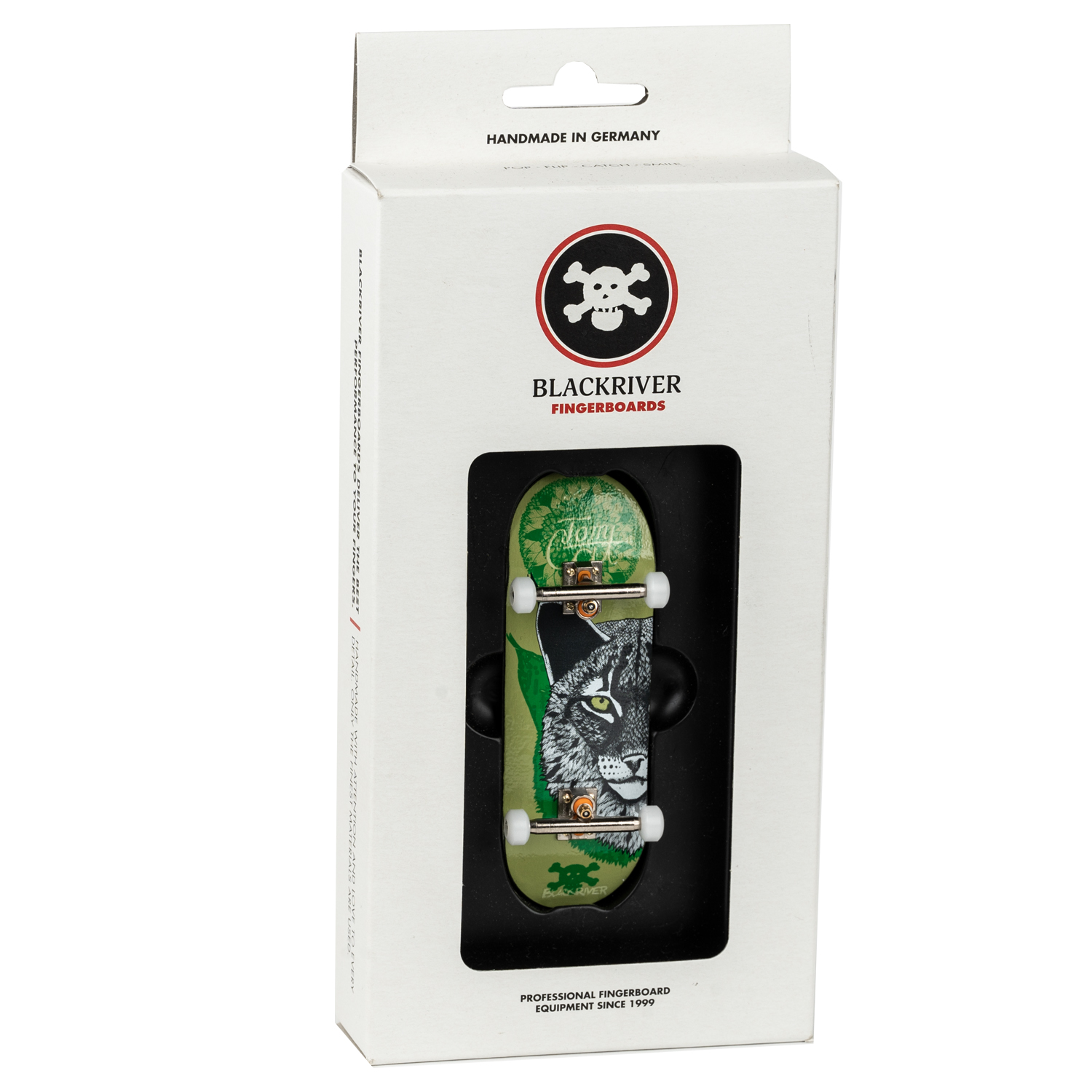 Blackriver Fingerboard Complete Tomcat Pro - Professional Finger Skateboard for Tricks & Stunts - Perfect for Skateboarding Enthusiasts & Collectors