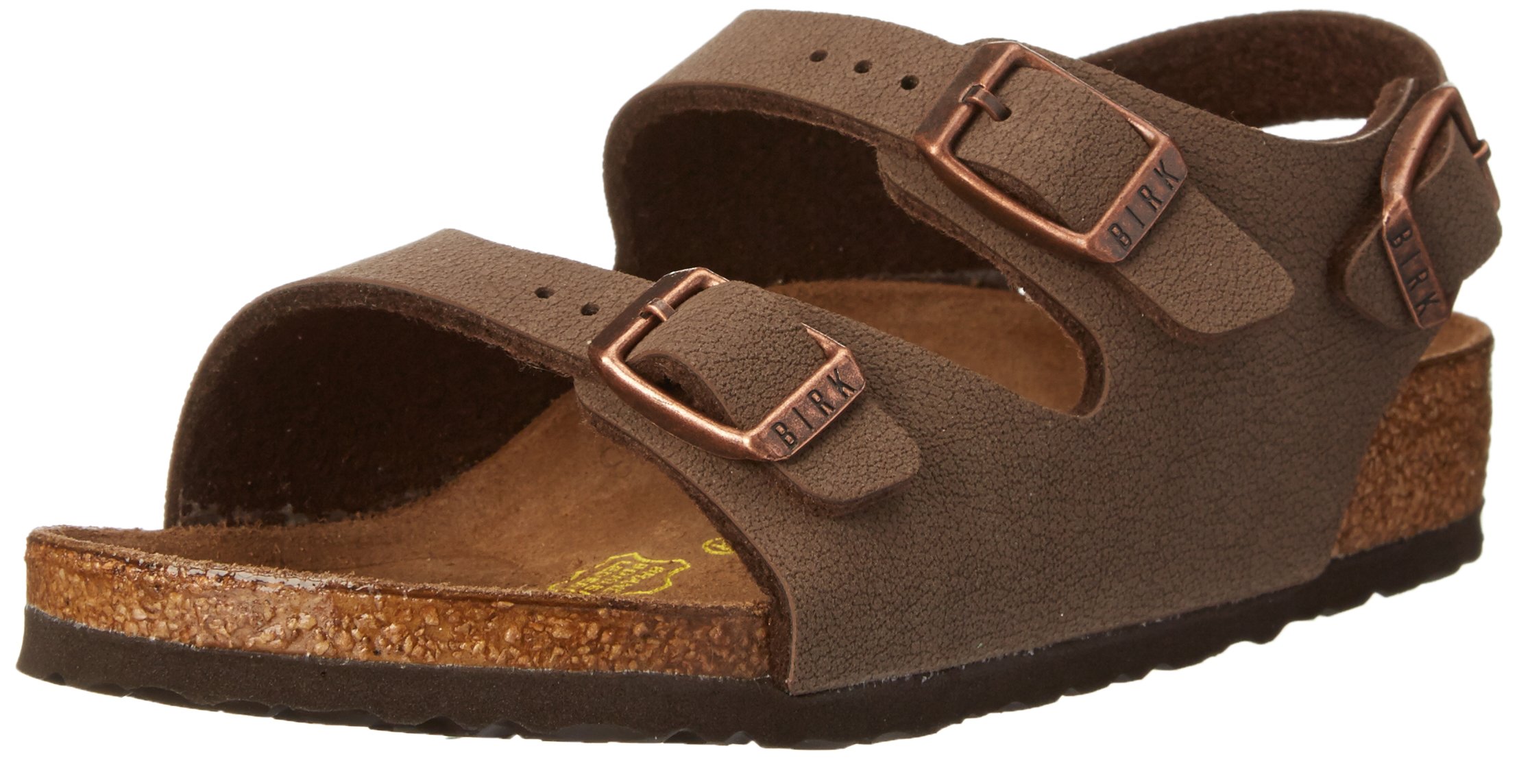 Birkenstock Roma Sandals for Kids - Adjustable Buckle Strap Comfort Footwear (Toddler/Little Kid/Big Kid Sizes) - Perfect for School, Playground & Summer Outings