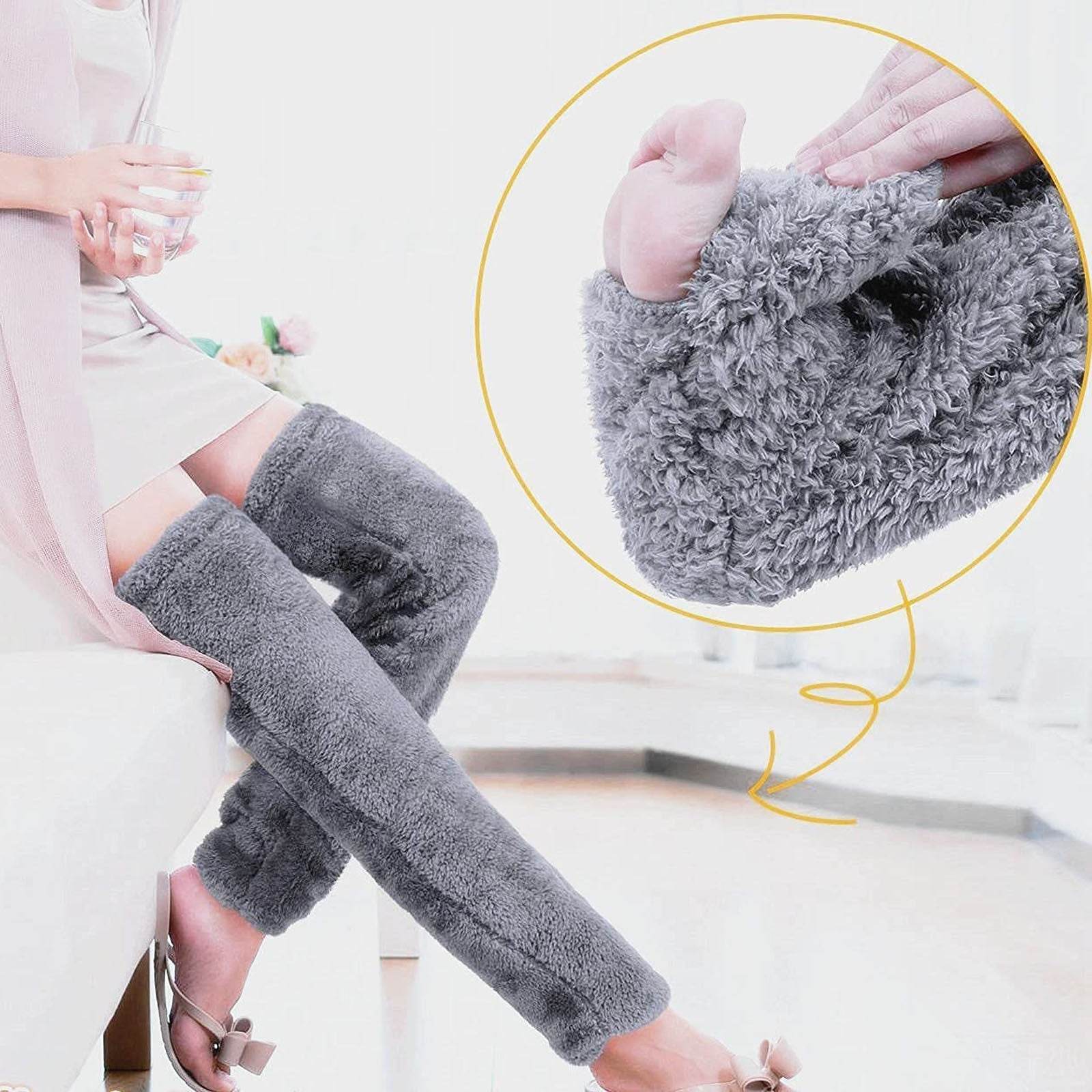 Ultra Soft Comfy Cozy Socks for Women & Men - Warm Winter Fuzzy Slipper Socks for Home, Office & Travel - Perfect Gift Idea