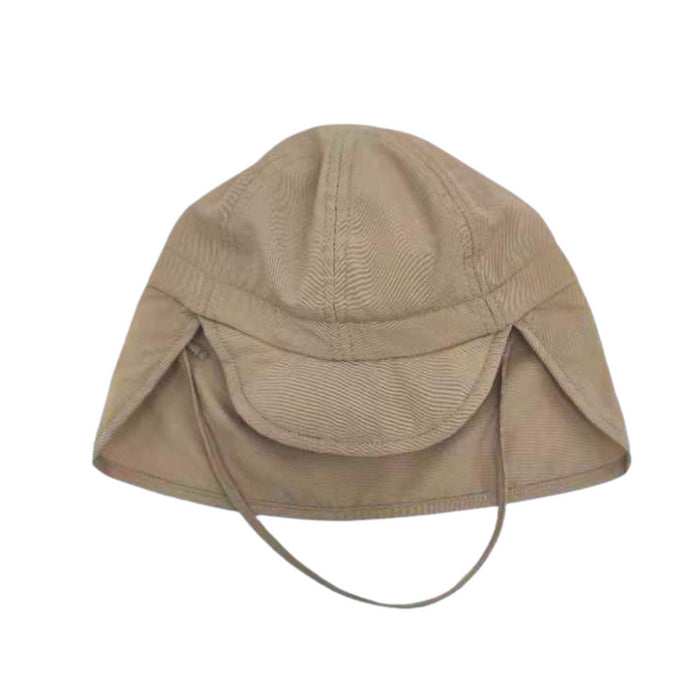 BabyMocs UV Protection Swim Hat for Infants & Toddlers - UPF 50+ Sun Hat for Beach, Pool & Outdoor Activities - Soft & Comfortable Latte Color