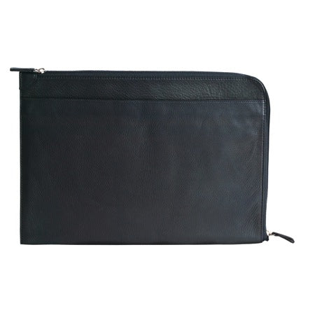 Osgoode Marley Premium Leather Meeting Case Folio - Professional Document Organizer for Business, Office & Travel Use
