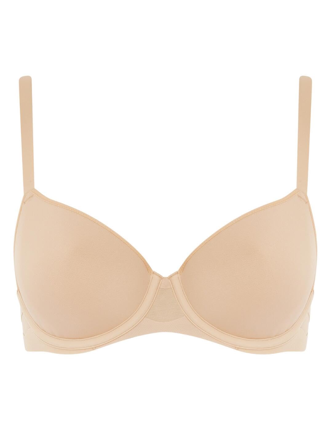 Chantelle Women's Pure Light 3/4 Spacer Bra - Comfortable T-Shirt Bra with Smooth Cups & Wide Straps for Everyday Wear | Perfect for Work, Yoga & Casual Outfits