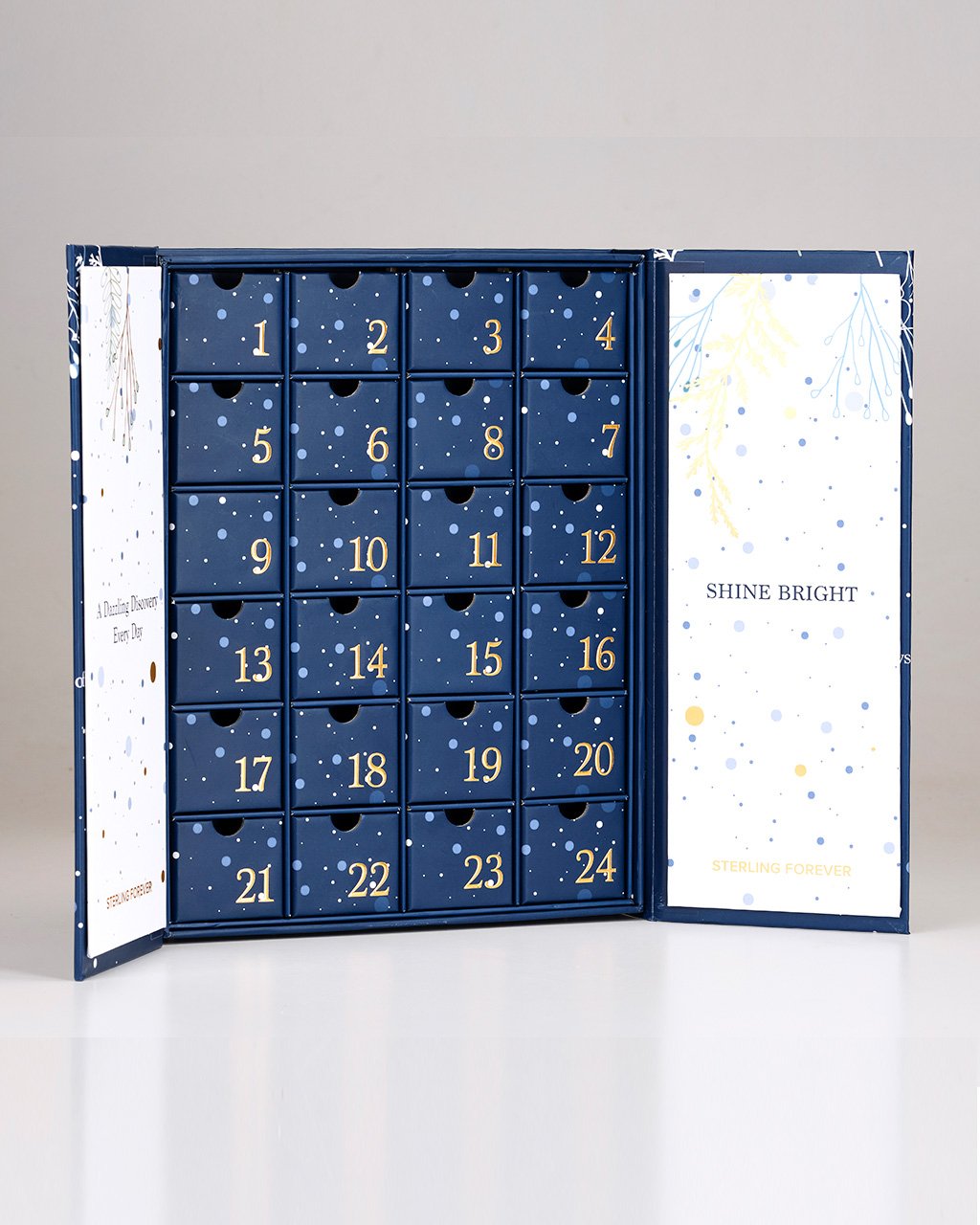 24 Days of Jewelry Advent Calendar - Christmas Countdown Gift Set for Women, Girls & Teens | Holiday Jewelry Box with 24 Unique Pieces for Daily Surprise | Perfect for Gifting, Stocking Stuffers & Christmas Party Favors