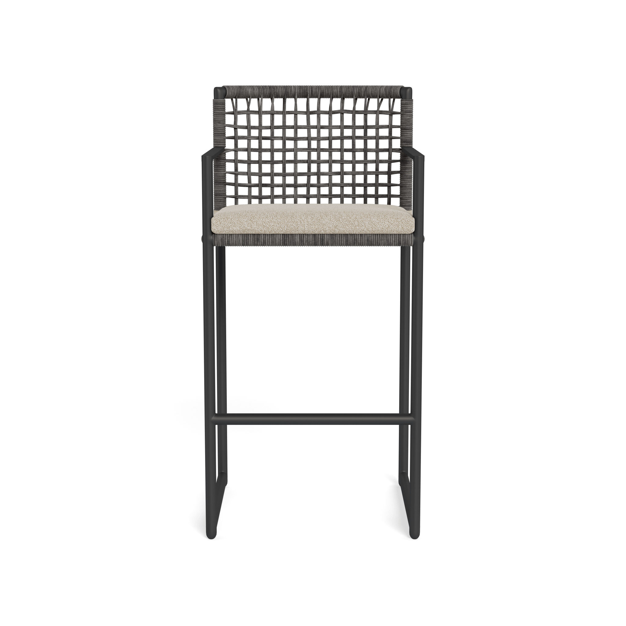 Loop Bar Stool - Modern Adjustable Swivel Bar Stool for Kitchen Island, Counter, or Home Bar - Comfortable & Stylish Seating for Dining, Entertaining, or Workspace