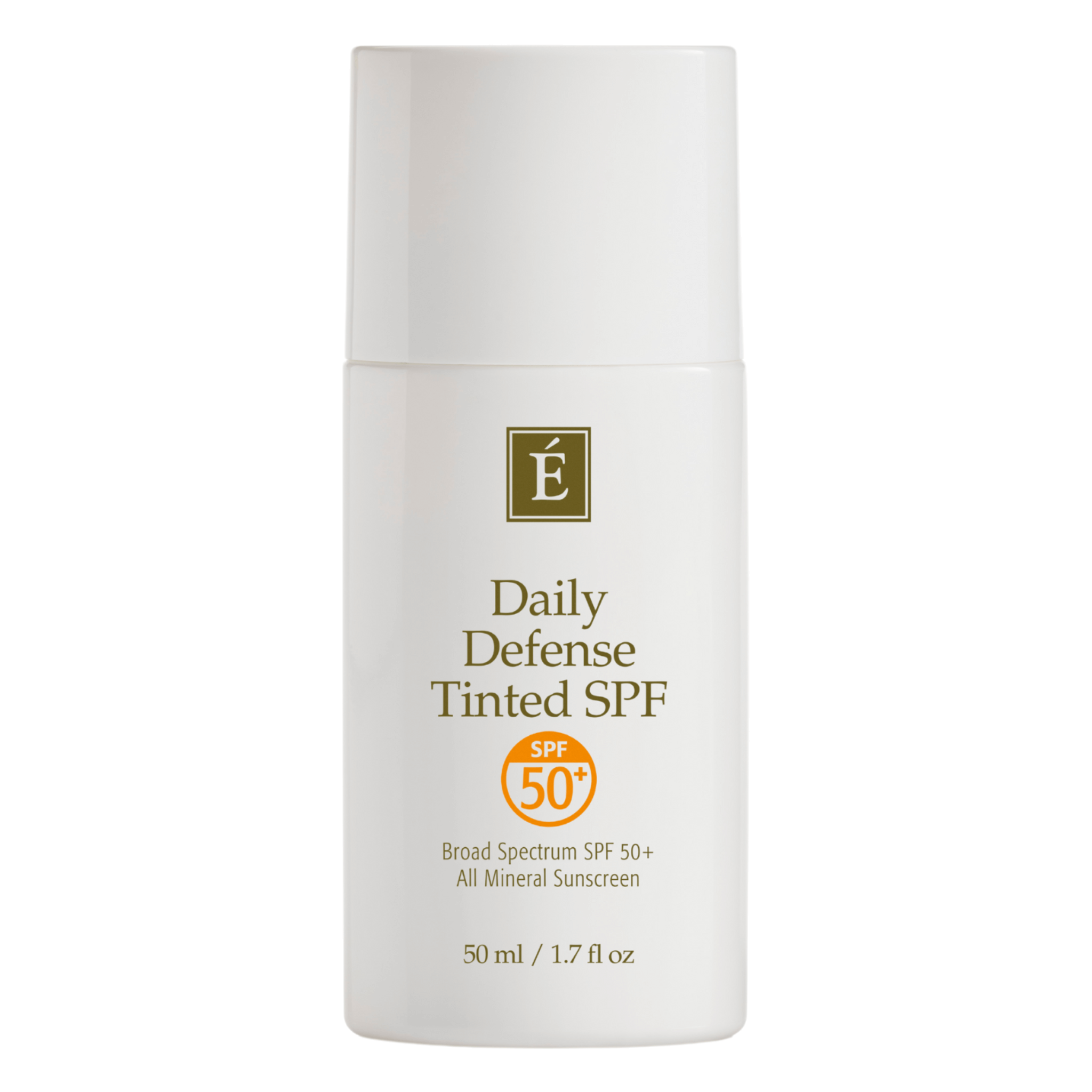 Daily Defense Tinted SPF 50+ Mineral Sunscreen - Broad Spectrum UVA/UVB Protection, Lightweight & Non-Greasy for Face & Body | Perfect for Outdoor Activities, Beach Days & Daily Sun Protection