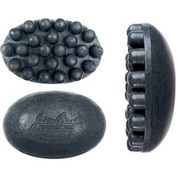 Natural Charcoal Body Bar Massaging Soap - Deep Cleansing & Exfoliating for Acne & Blackheads - Perfect for Shower, Spa & Skincare Routine