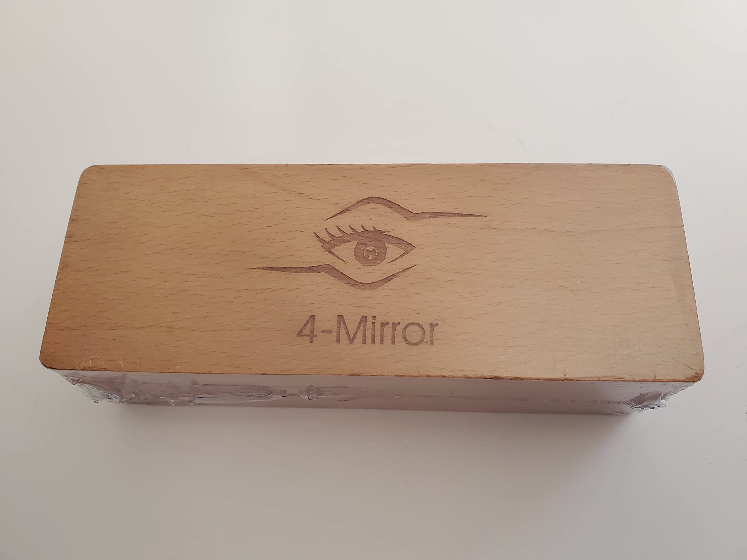 Premium 4 Mirror Gonioscope for Ophthalmology - High-Quality Ophthalmic Lens with Protective Wooden Box - Ideal for Eye Exams, Glaucoma Diagnosis & Clinical Use