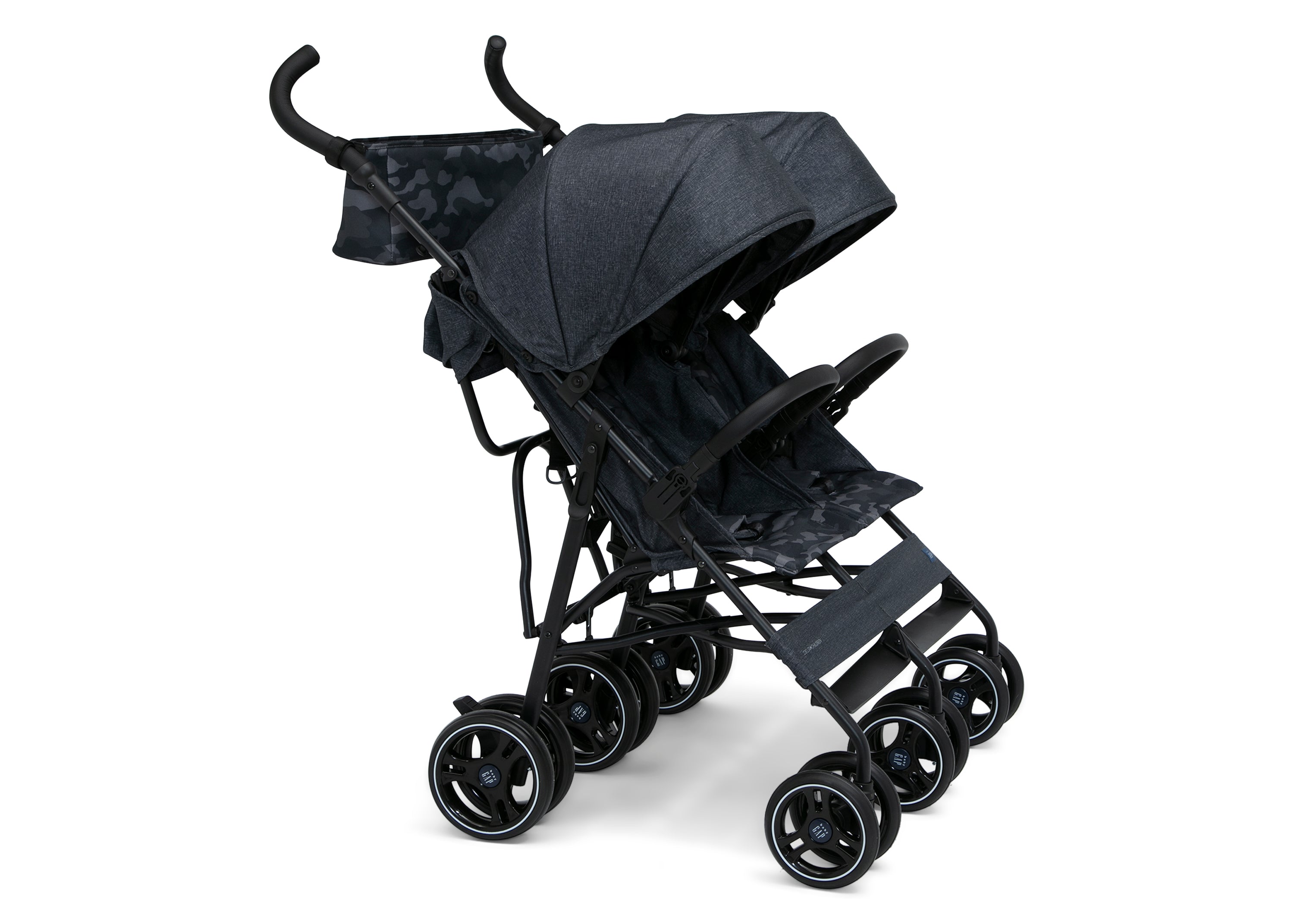 BabyGap Classic Parent Organizer for Double Stroller - Convenient Storage for Diapers, Bottles & Essentials - Perfect for Shopping, Travel & Family Outings