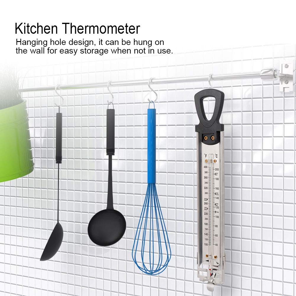 Wilton Double-Scale Candy Thermometer - Fahrenheit & Celsius (℉/℃) for Precise Candy Making, Baking, and Kitchen Use