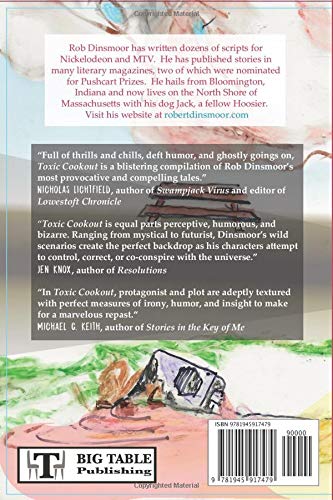 Toxic Cookout: A Collection of Dark Humor Short Stories by Rob Dinsmoor - Perfect for Book Clubs, Horror Fans & Dark Comedy Lovers