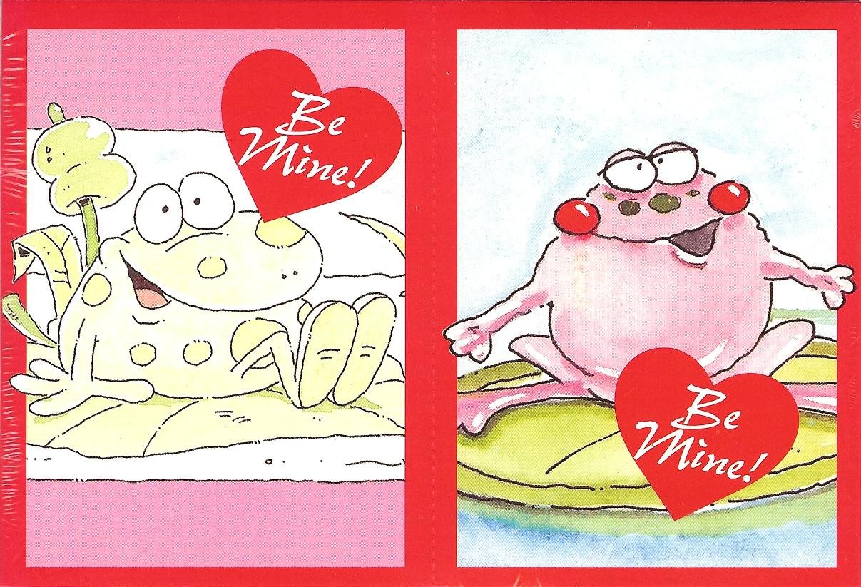 Christian Frog Valentine's Day Cards for Kids & Teachers - 2 Packs of 13 Scripture Cards - Perfect for Classroom Exchanges & Sunday School Activities