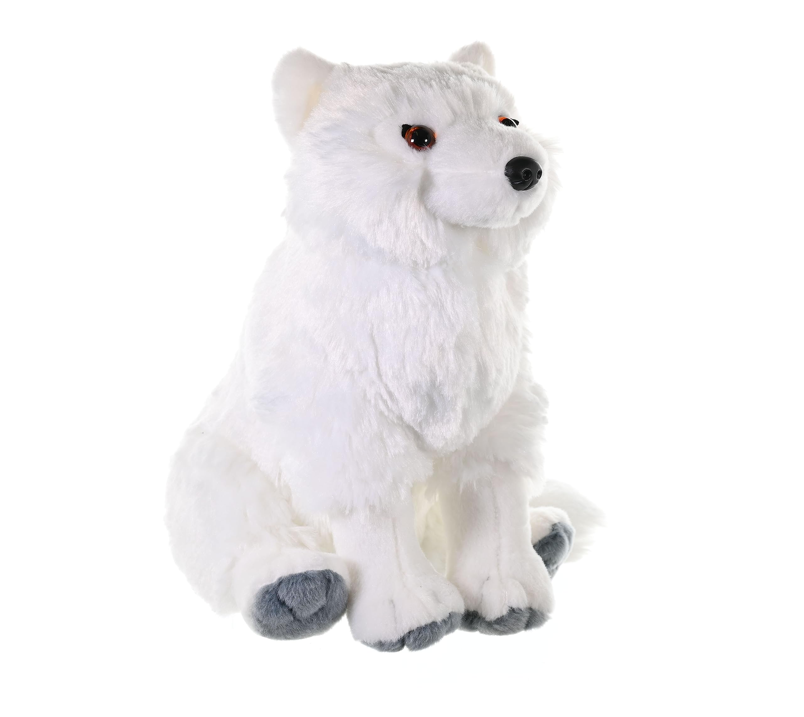 Wild Republic Arctic Fox Plush Stuffed Animal - 12 Inch Soft Cuddly Toy for Kids | Perfect Gift for Birthdays, Christmas & Bedtime Cuddles