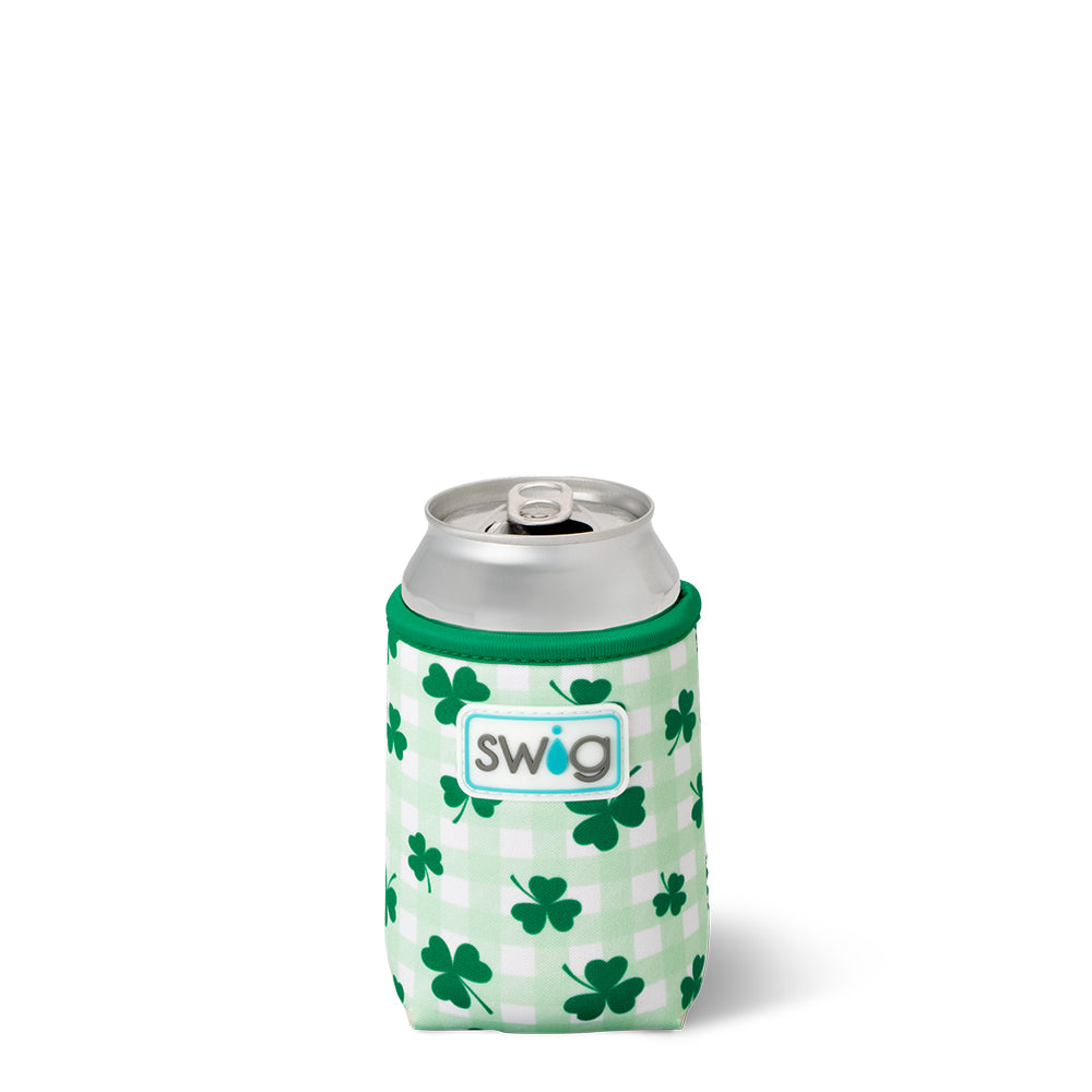 Shamrock the Block Can Cooler - Insulated Beer Koozie for Cans & Bottles - Perfect for St. Patrick's Day, Parties, and Outdoor Events