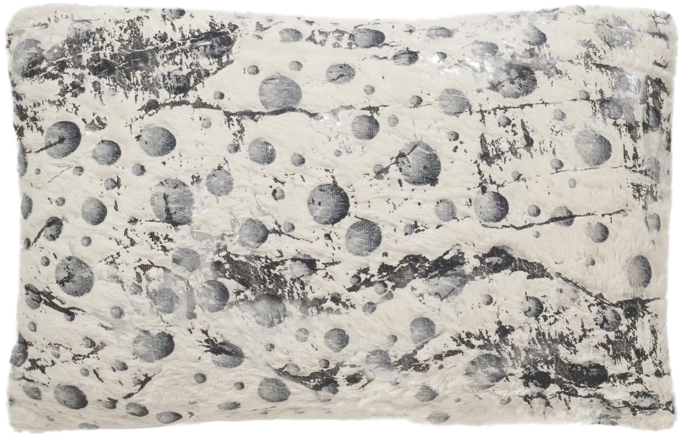 SAFAVIEH Nars Throw Pillows Set of 2 - 12x20 Inches Decorative Cushion Covers - Soft White Pillow for Sofa, Bed, Living Room & Home Decor