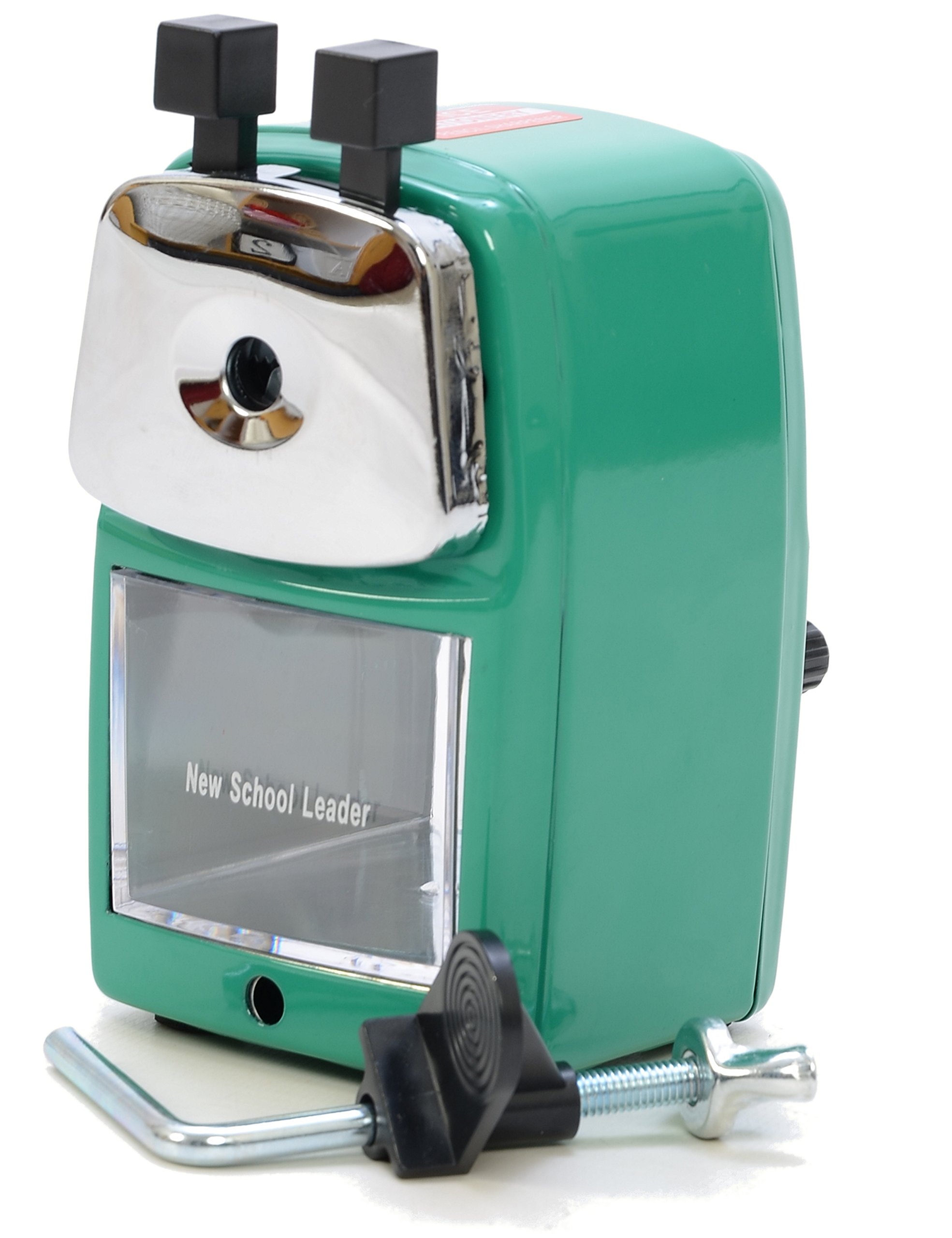 Best Heavy Duty Manual Pencil Sharpener for Classroom & School Use - Durable Teacher's Choice for Sharpening Wooden Pencils