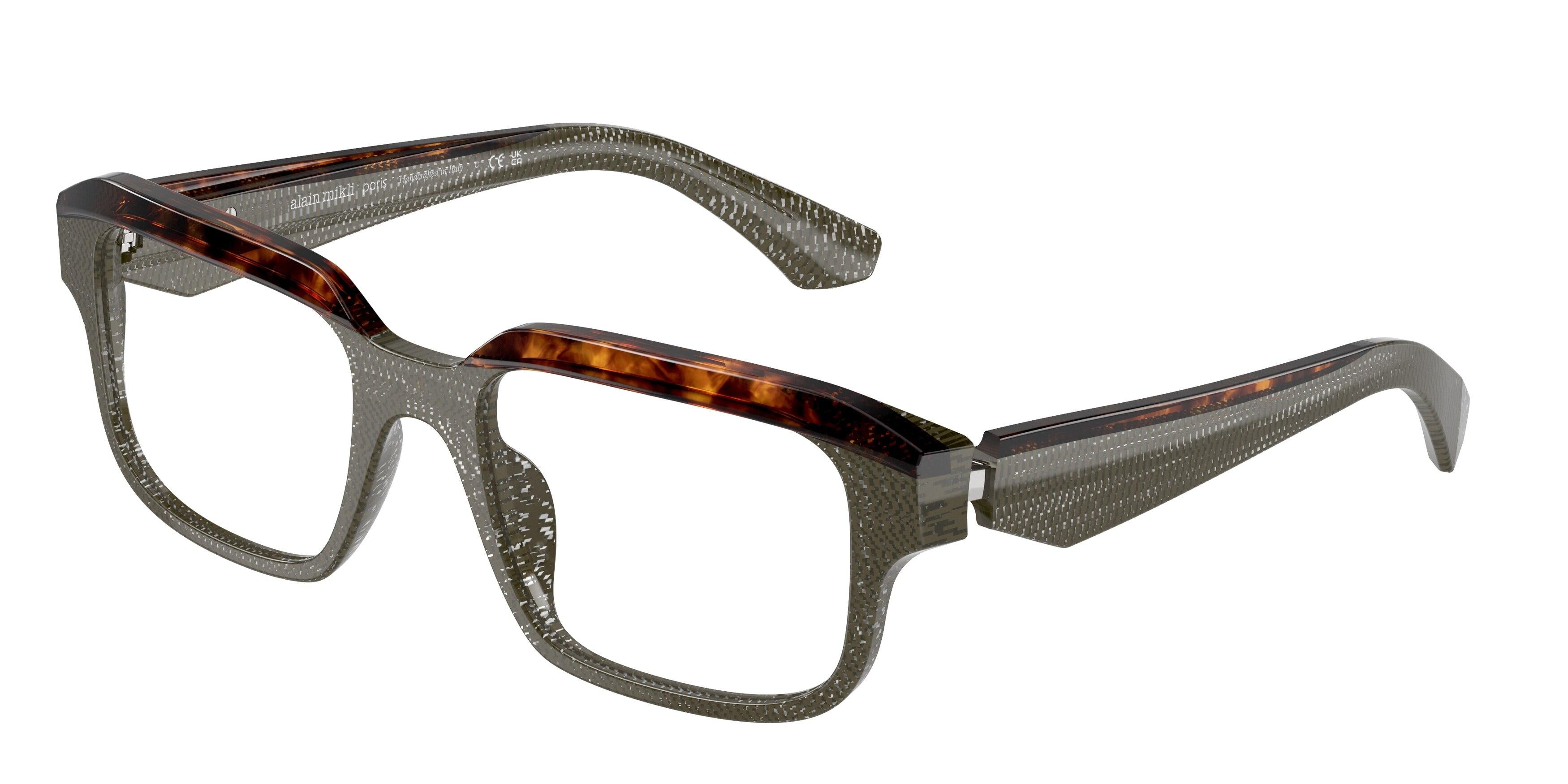 Alain Mikli 3528 Eyeglasses for Men & Women - Premium Lightweight Acetate Frame with UV Protection - Perfect for Reading, Working & Daily Wear