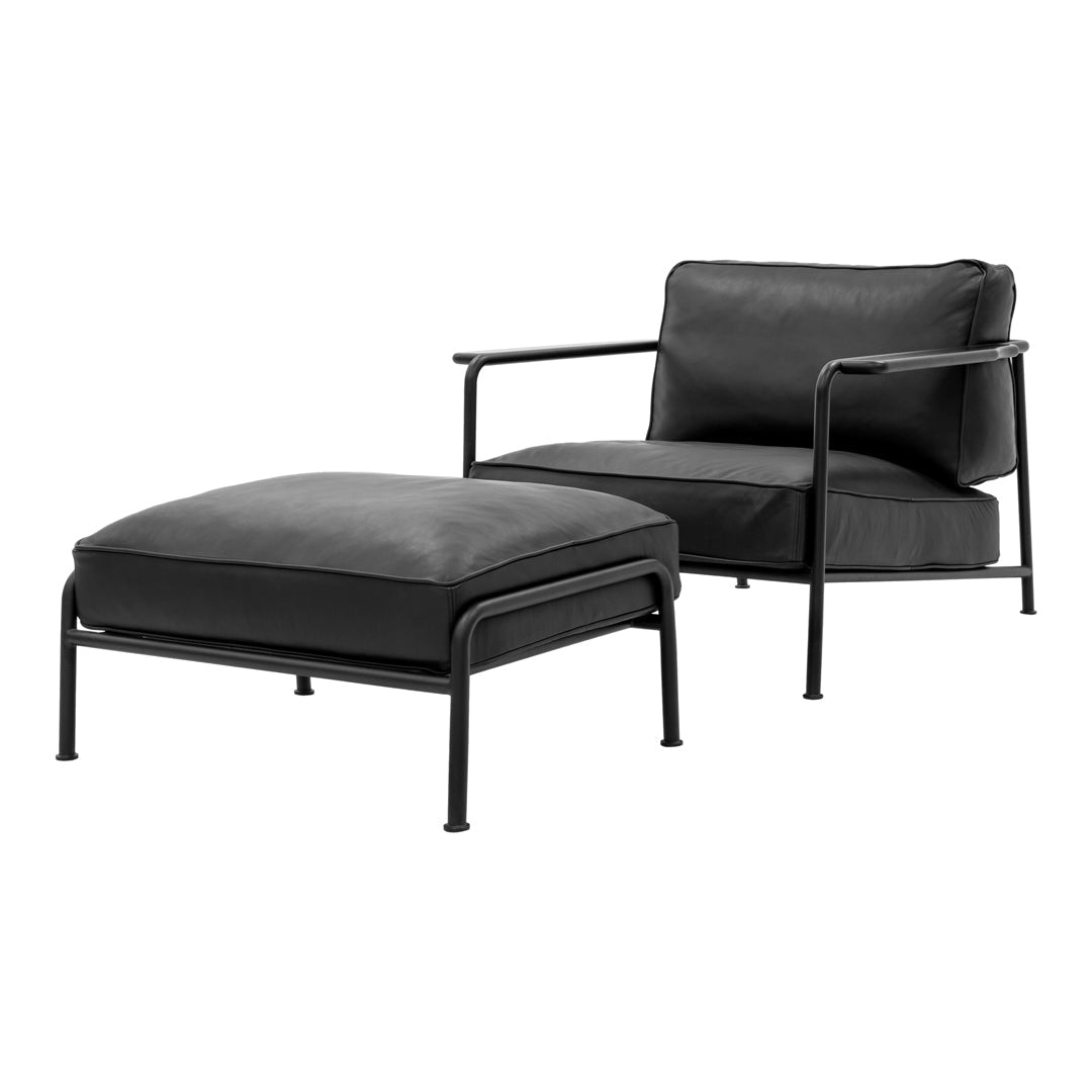 Modern Aero Lounge Chair - Lightweight & Comfortable Outdoor/Indoor Recliner for Patio, Garden, Poolside & Living Room Relaxation