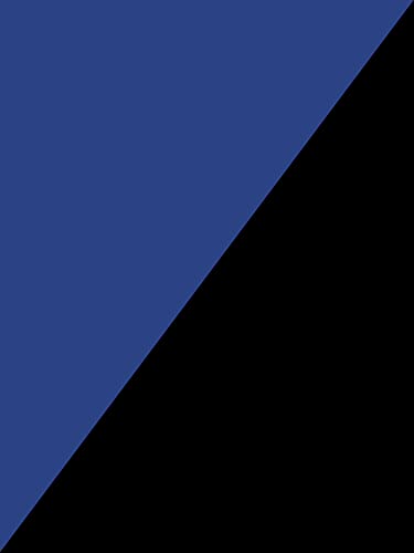 Royal Blue and Black
